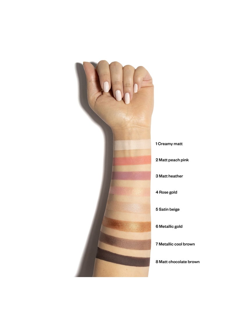 Paese - Dreamily Palette with  Matt pearl and satin shadow finishes - Image 1