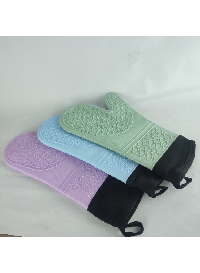 Heat-resistant silicone gloves - to protect your hands while cooking and baking - Image 2