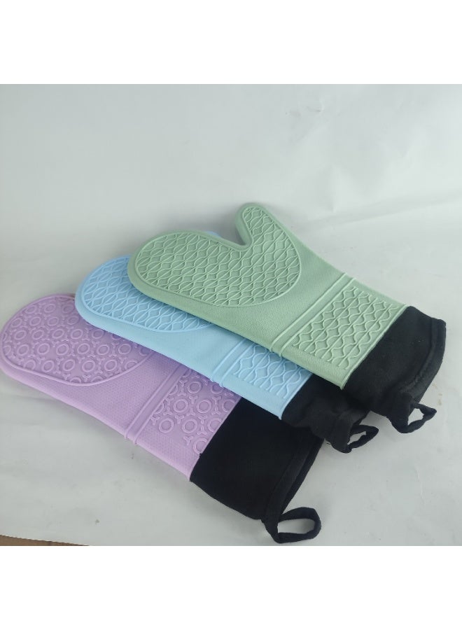 Heat-resistant silicone gloves - to protect your hands while cooking and baking - Image 3