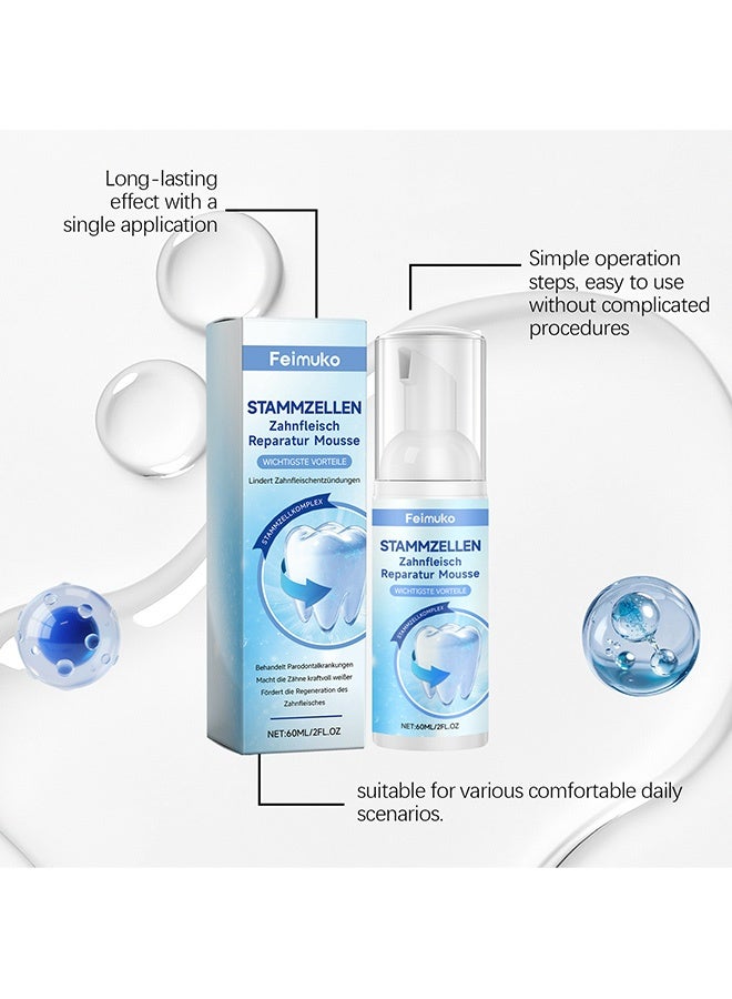 Feimuko Gum Care Tooth Cleaning Mousse - Gentle cleansing, protecting gums, cleaning teeth, freshening breath, purifying the mouth - Image 4