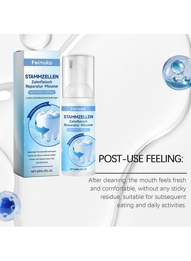 Feimuko Gum Care Tooth Cleaning Mousse - Gentle cleansing, protecting gums, cleaning teeth, freshening breath, purifying the mouth - Image 3