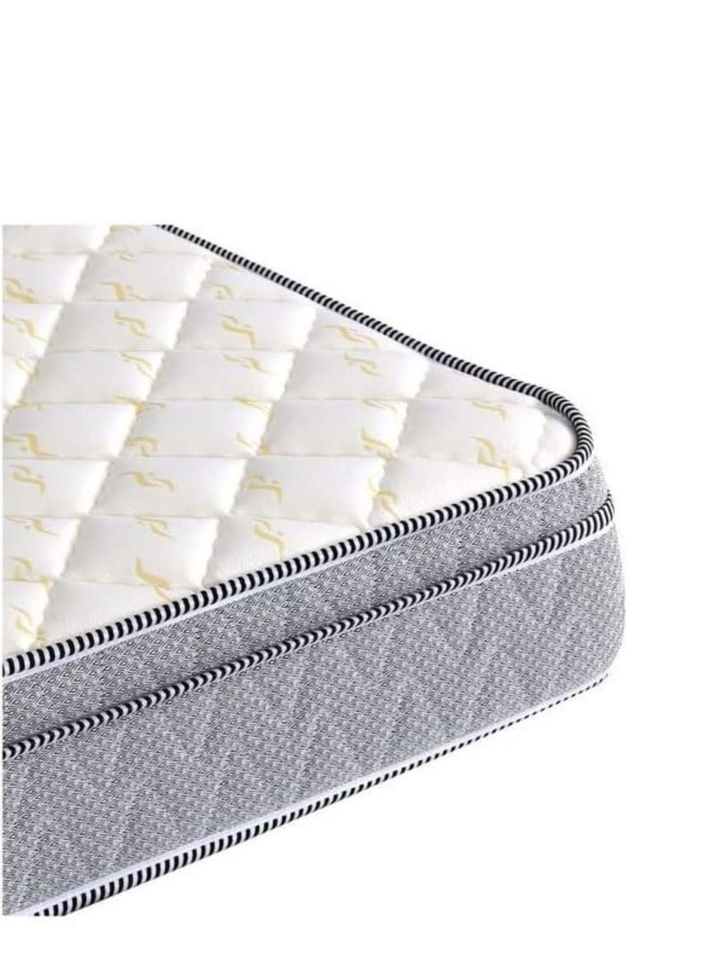 Galaxy Design مرتبة جالاكسي بتصميم مريح بلون أبيض فاتح حجم توأم (طول x عرض x ارتفاع) 190 x 120 x 21 سم موديل - GDF-120190CC - ضمان لمدة 2 سنة. - Image 2