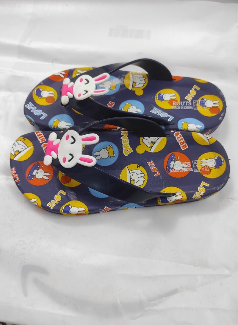 Flat, light and easy-to-wear slippers for children, girls and boys, in various bright colours size 38  - Image 2