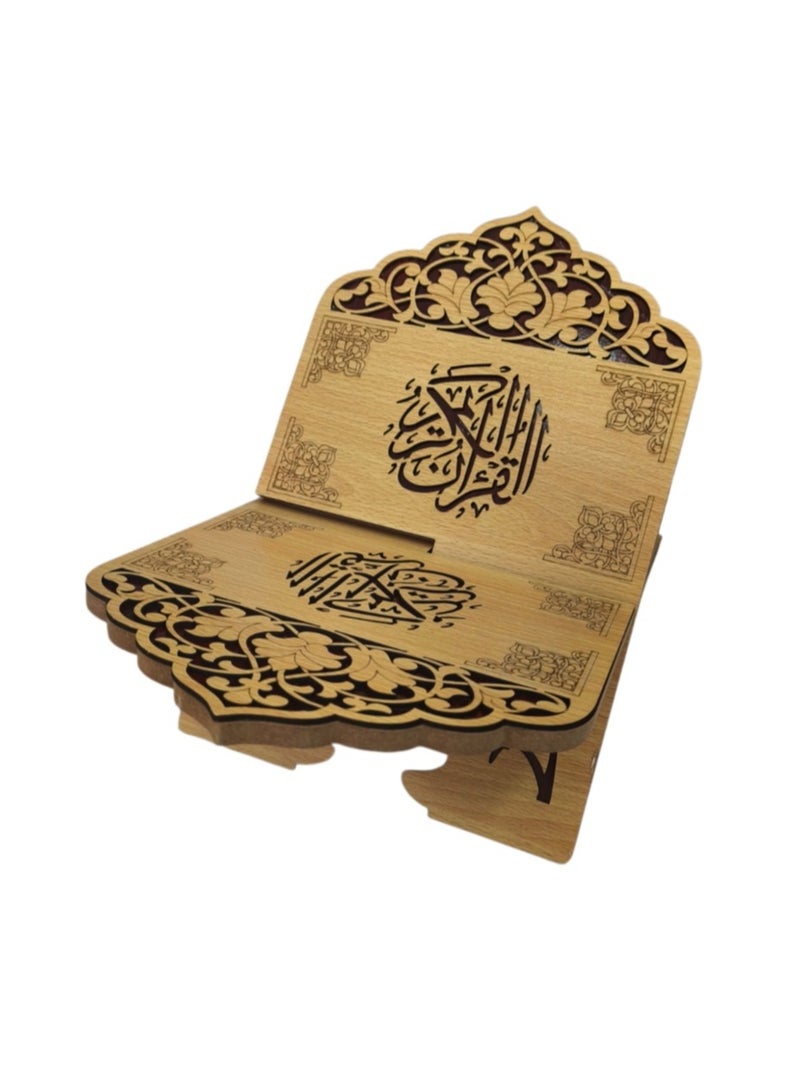 حامل مصحف خشبي بتصميم انيق - Image 3