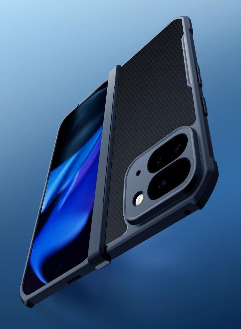 Compatible with Google Pixel 9 Pro Fold Case,Airbag Shockproof Shell,Back Transparent Lens Protective Folding Cover for Pixel 9 Pro Fold - Image 3