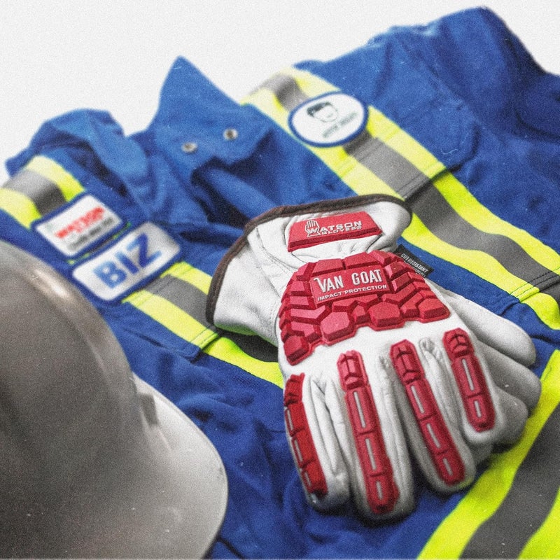 VAIGOAT Watson Gloves Heavy Duty Gloves - Oil & Water Resistant Goatskin Leather, Cut Resistant, Impact Resistant - Image 5