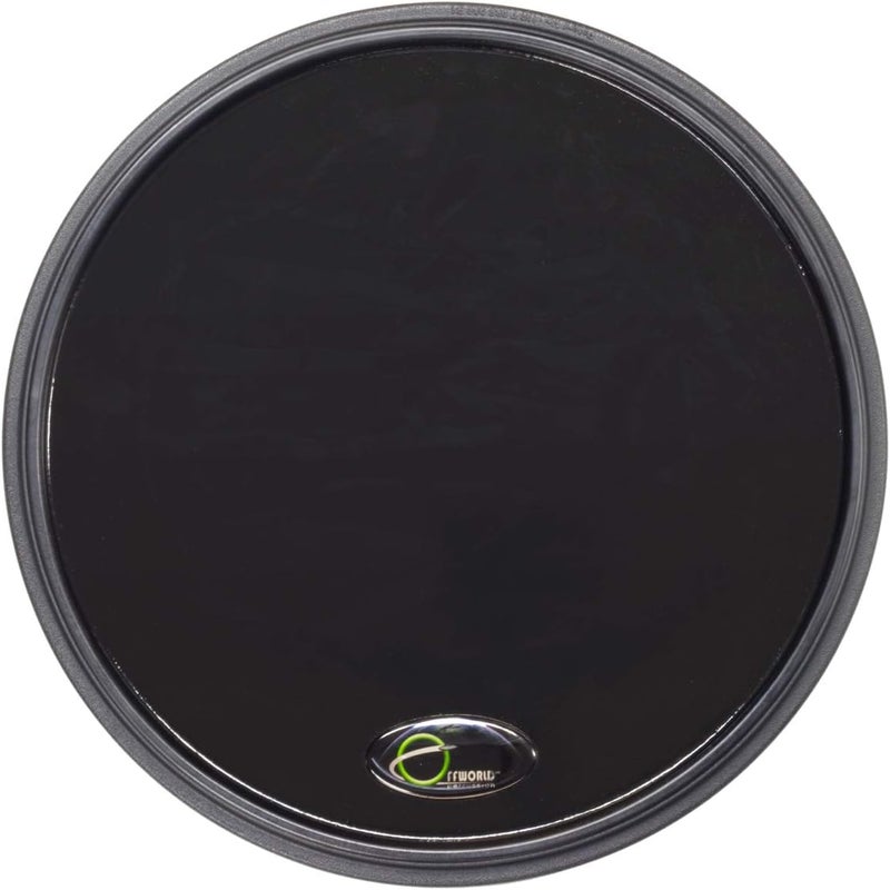 Invader V3 Practice Pad with Rim Black