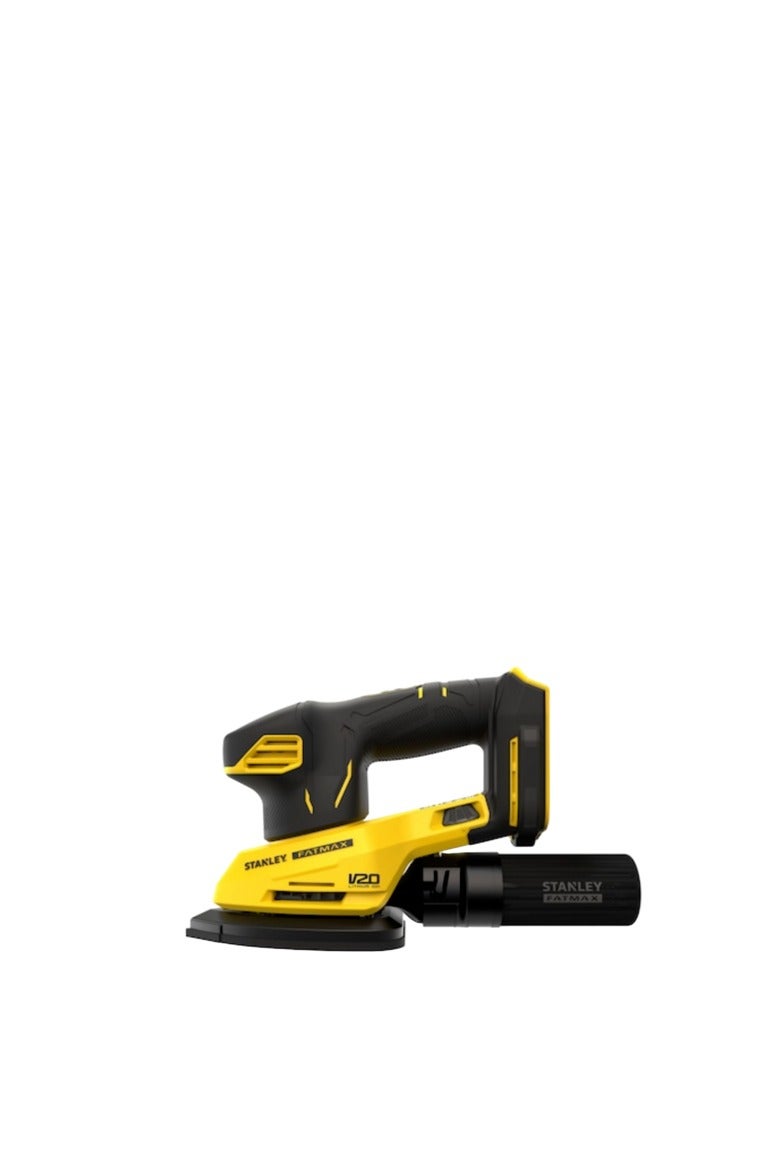 Stanley Fatmax V20 18V Battery Source Plastic Cordless Detail Sander Black and Yellow - Image 2