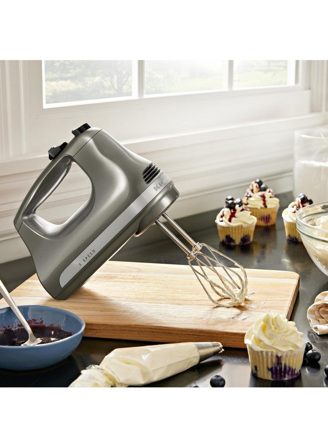 KitchenAid KitchenAid 5-Speed Ultra Power Hand Mixer - KHM512, Contour Silver  - Image 3