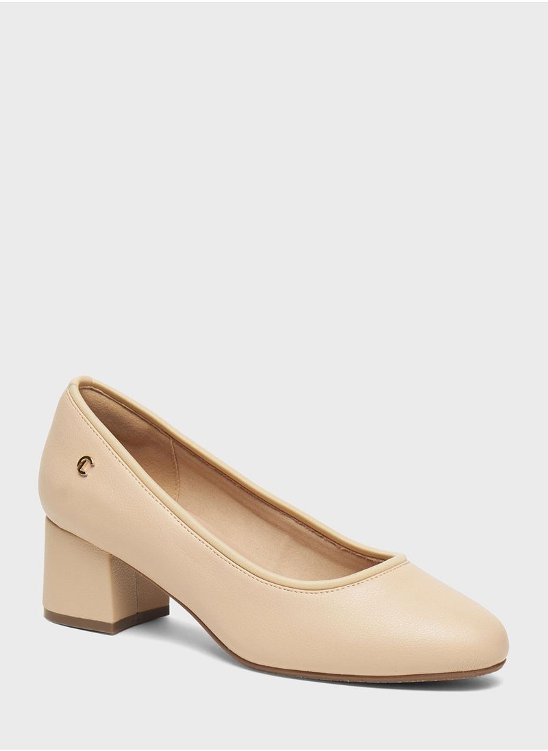 Le Confort - Block Heel Pumps - Image 1