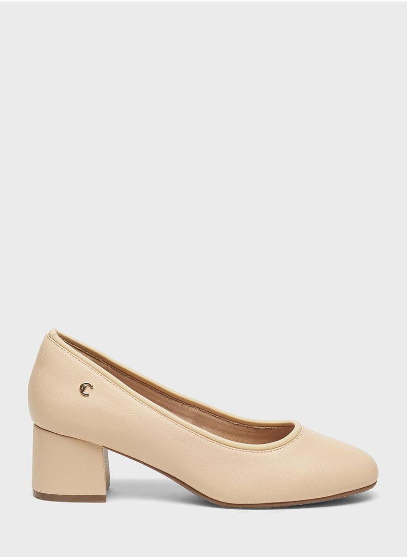 Le Confort - Block Heel Pumps - Image 1