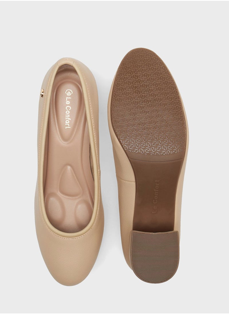Le Confort - Block Heel Pumps - Image 1
