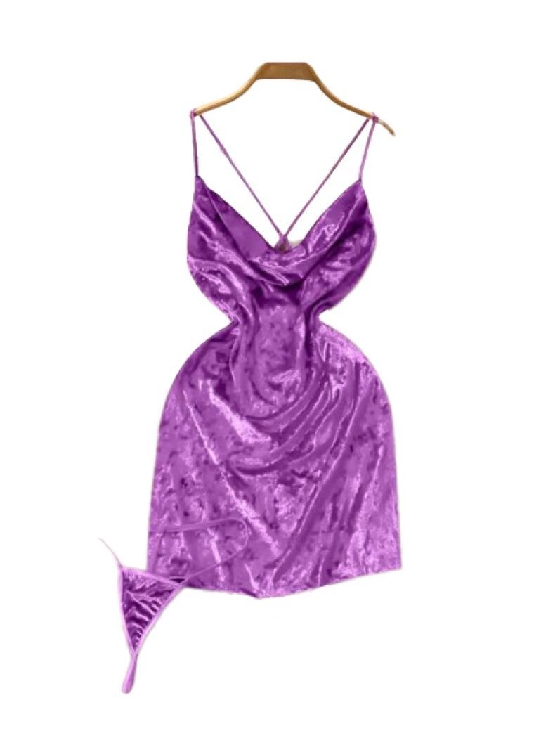 Short Women's Lingerie Dress. 
