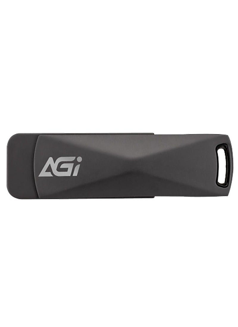 AGI 128GB UE138, USB 3.2 Flash Drive 100MB/s Read 128 GB  - Image 1
