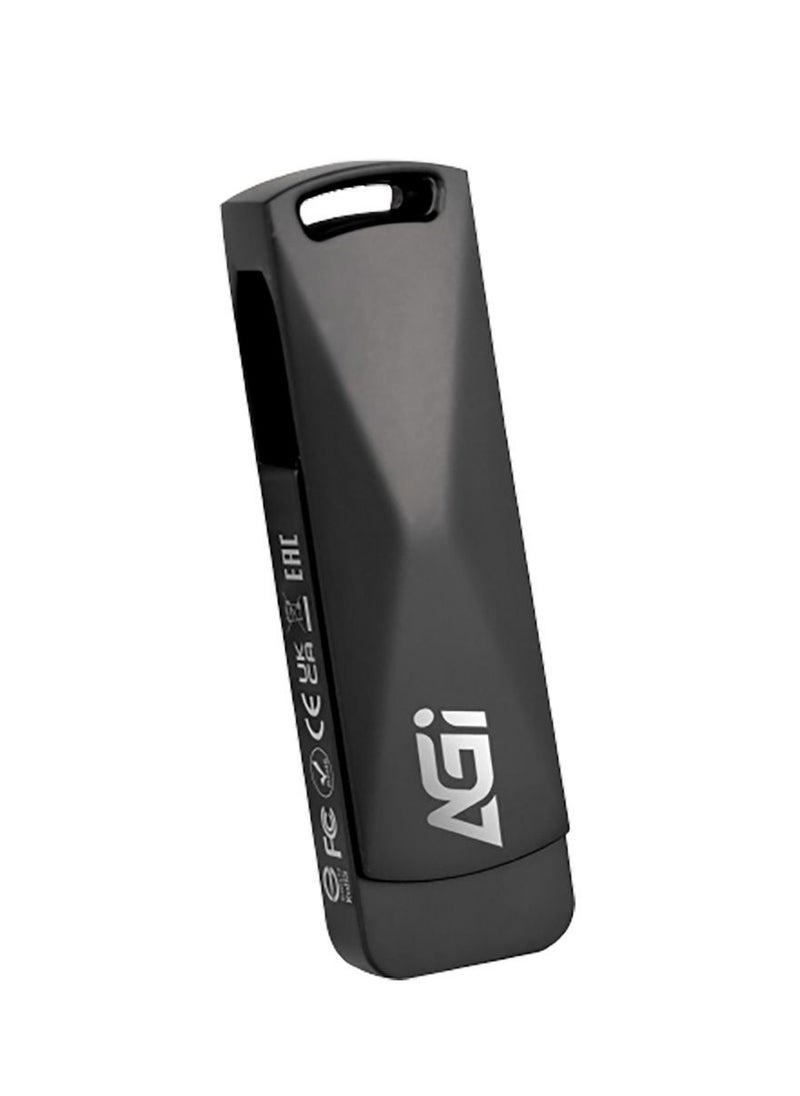 AGI 128GB UE138, USB 3.2 Flash Drive 100MB/s Read 128 GB  - Image 2