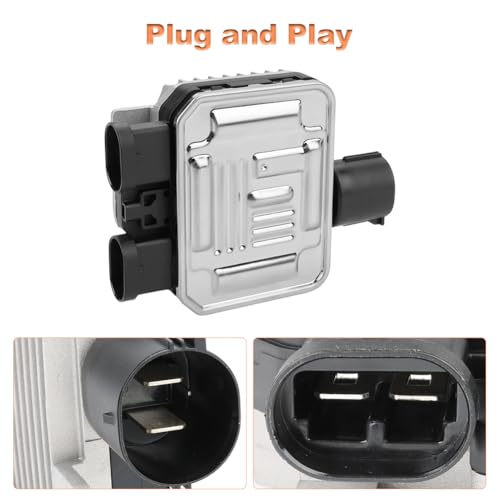 WMPHE Cooling Fan Relay Radiator Control Module Compatible with LR2 Volvo S60 S80 V40 V60 XC60 XC70 Land Rover Evoque Freelander II Ford Galaxy Replacement for 7T438C609BA 940009402 6G91-8C607-FF - Image 4