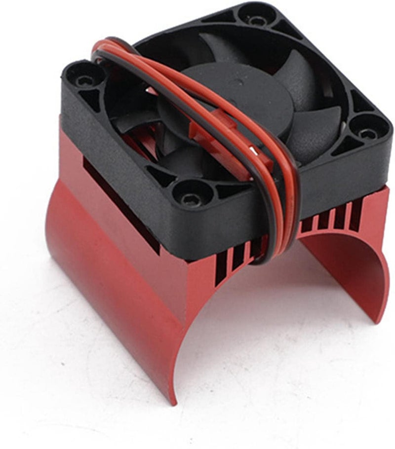 klarako 42mm Motor Heat Sink 4274 4282 Motor Replace Parts Radiator Cooling Fan for Typhonrc Model Car Upgrade Parts , Red - Image 4