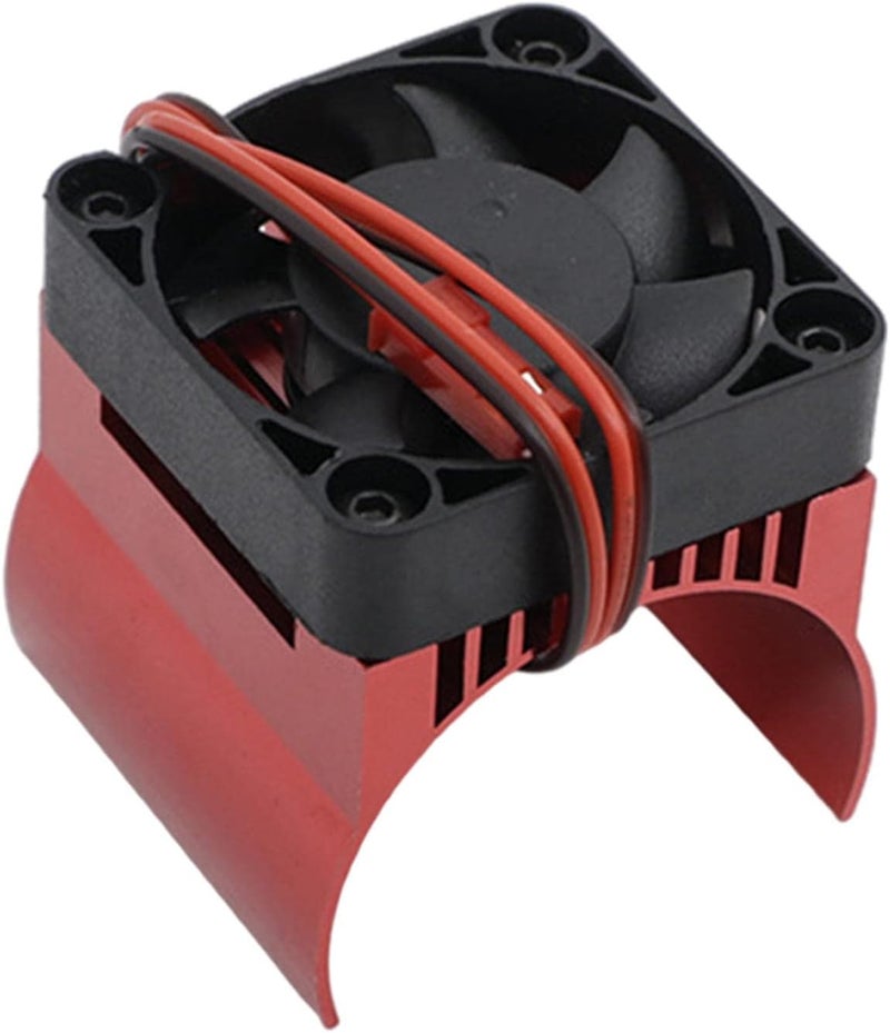 klarako 42mm Motor Heat Sink 4274 4282 Motor Replace Parts Radiator Cooling Fan for Typhonrc Model Car Upgrade Parts , Red - Image 1