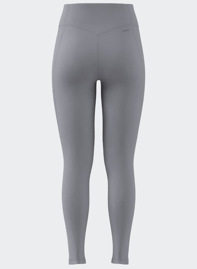 Adidas Optime Essentials Stash Pocket Full-Length Leggings - Image 5