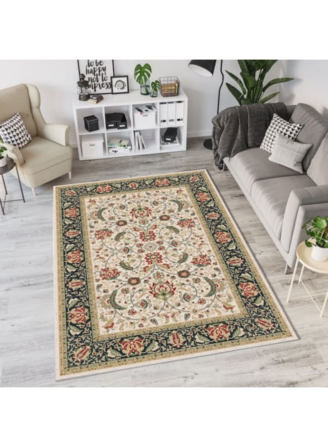 هندي منداله سجادة مطبوعة من القطن الشنيل – تصميمات كلاسيكية، حديثة، وفينتاج – قاعدة قماشية ناعمة، متوفرة بأحجام - Image 1