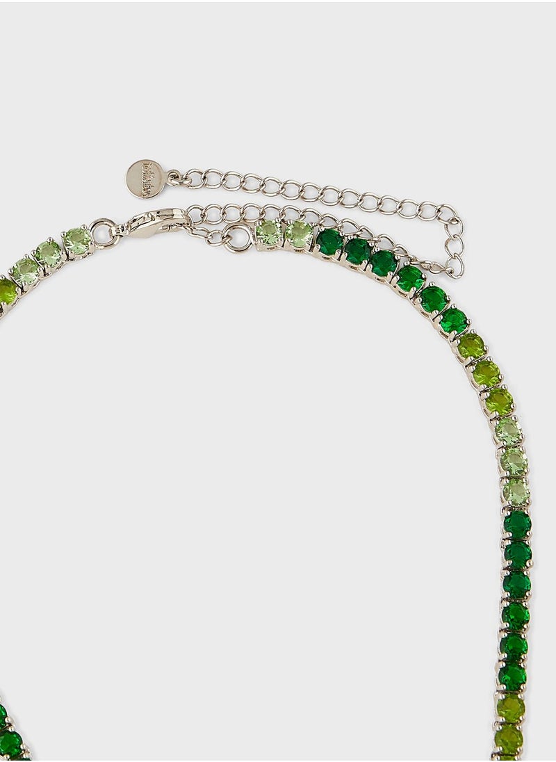 Fashionbox - Gigi Tennis Necklace - Image 1