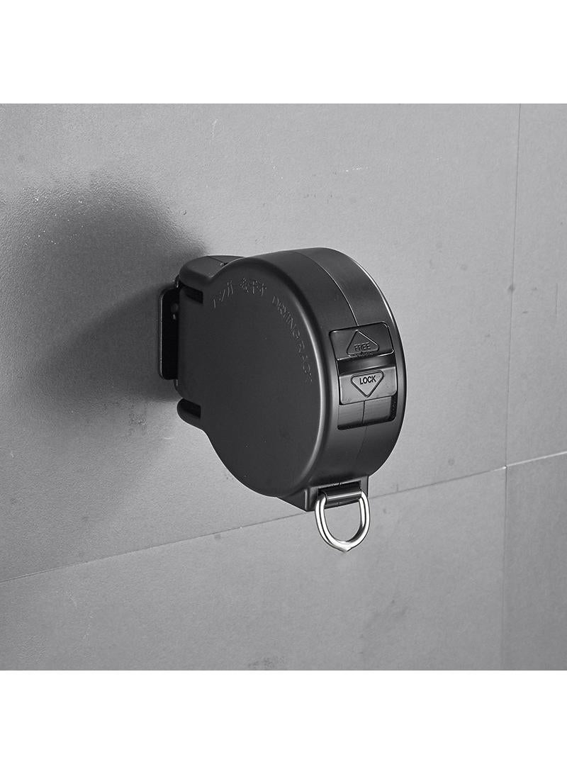 General Invisible Clothes Drying Rope Indoor Perforated Bathroom Invisible Telescopic Balcony Plastic Rope Rack Can Be Extended To 420cm  - Image 1