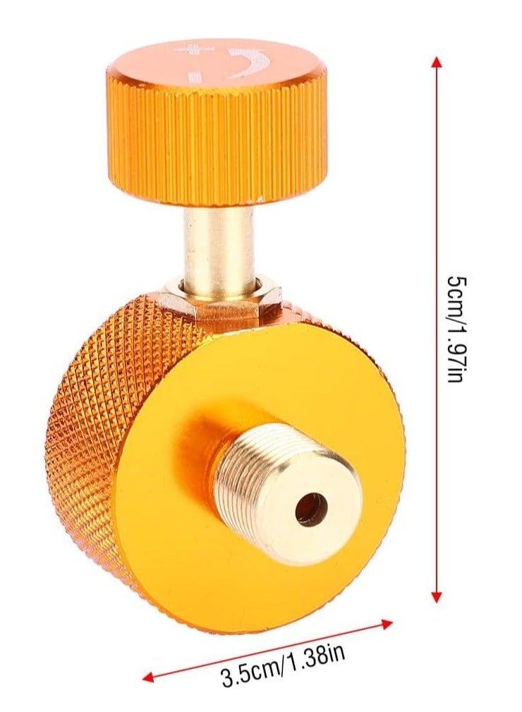 RATSAW Copper Propane Gas Tank Adapter with Knob for Outdoor Camping Burner - Image 2