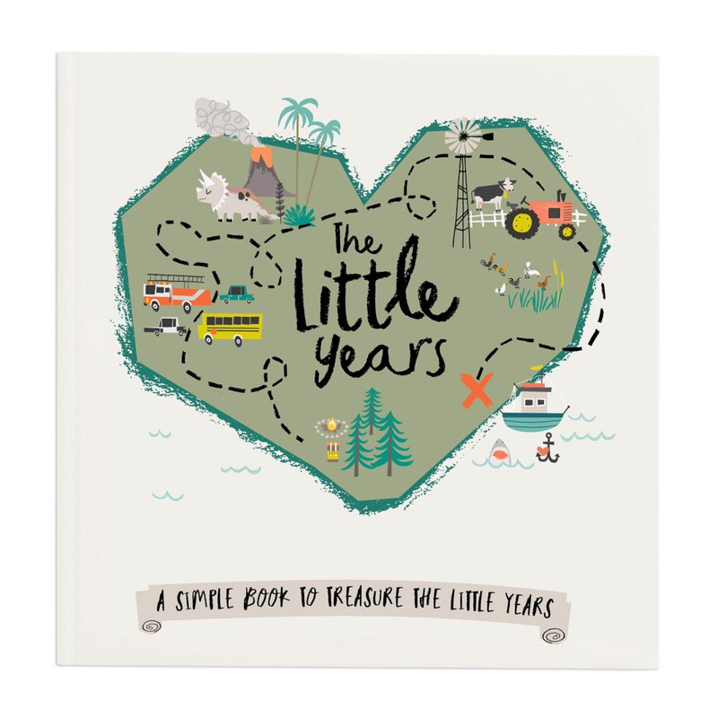Lucy Darling Baby Journal - Stylish, Eco-Friendly 106 Pages for Recording Precious Milestones, Just Add Photos and Writing - Image 1