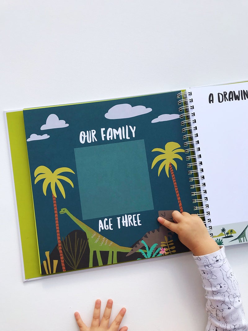 Lucy Darling Baby Journal - Stylish, Eco-Friendly 106 Pages for Recording Precious Milestones, Just Add Photos and Writing - Image 2