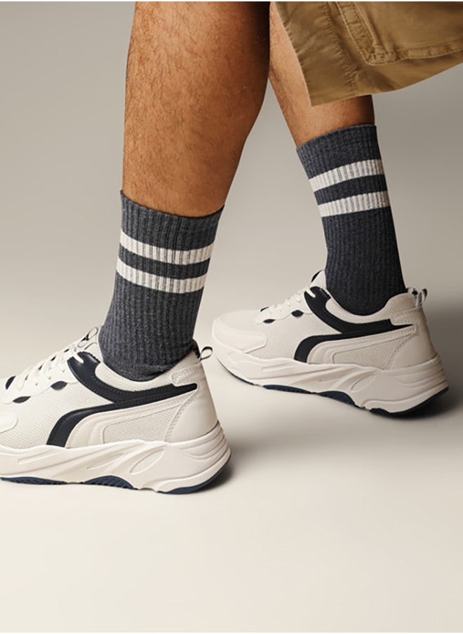 Testa Toro - Q2 A walking and everyday shoe made with mixed materials, featuring a balanced design and an elevated sole - Image 1