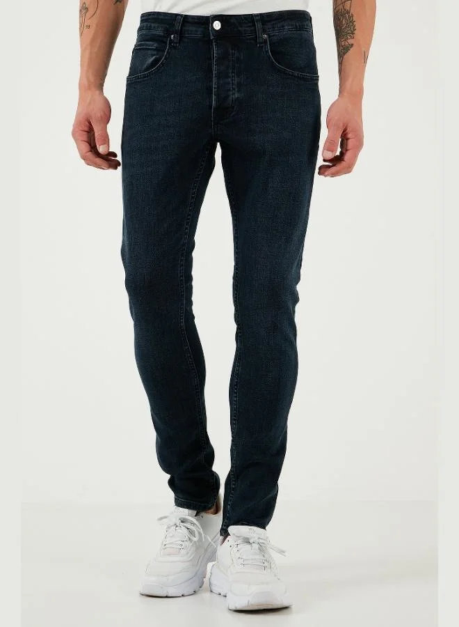 Buratti Buratti Stretch Cotton Slim Fit Normal Waist Skinny Leg Jeans Men's JEANS 1124S80NAPOLI