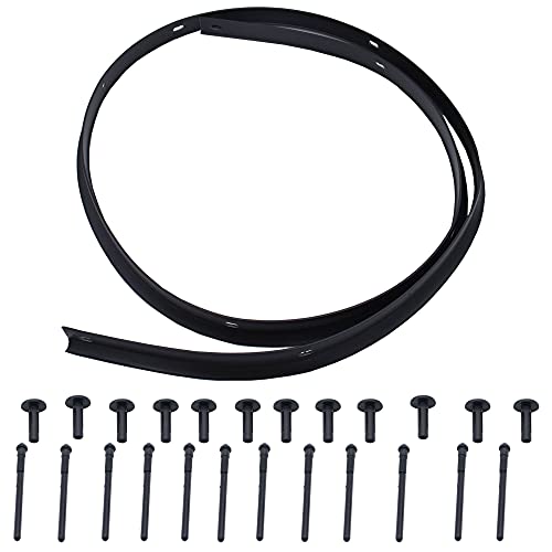 MOCW 68051392AA Front Fascia Bumper Hood Seal & Rivets for 2008-2019 Dodge Challenger - Image 1