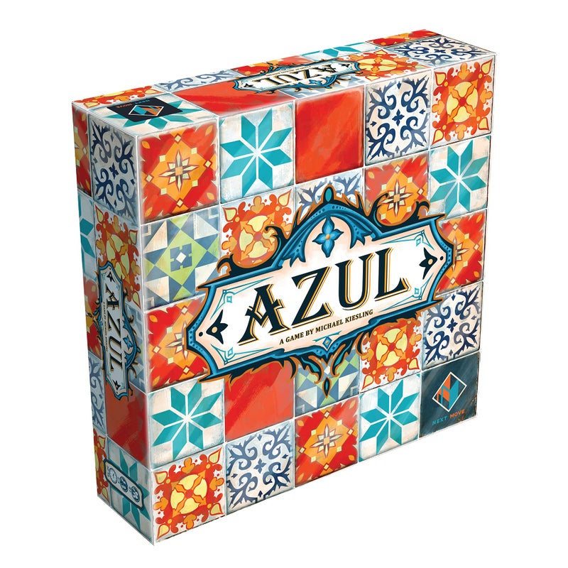 Azul Board Game - Award-Winning Tile-Placement Strategy Game, Beautiful Mosaic Art, Family Fun for Kids & Adults, Ages 8+, 2-4 Players, 30-45 Minute Playtime - Image 1
