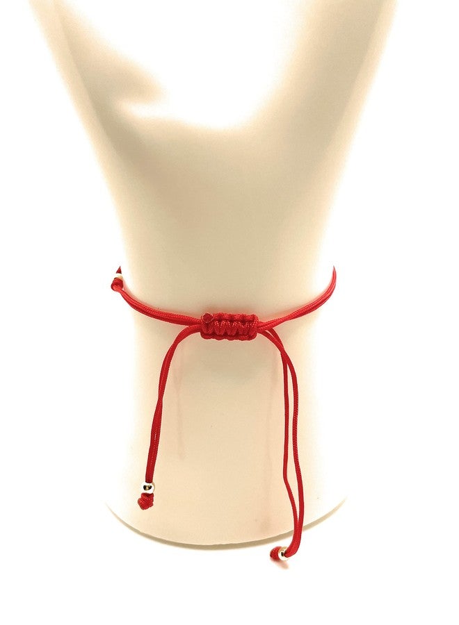 Genérico Faith Bracelet, Red and Black bracelet, religious bracelet, protective bracelet, bracelet for women, Pulsera de Fé. (Red) - Image 4