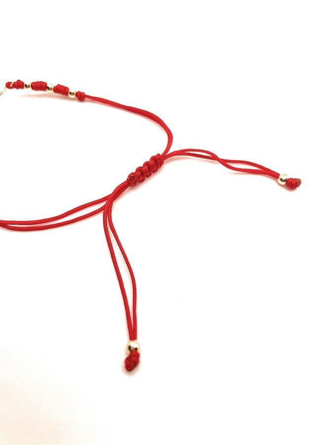 Genérico Faith Bracelet, Red and Black bracelet, religious bracelet, protective bracelet, bracelet for women, Pulsera de Fé. (Red) - Image 5