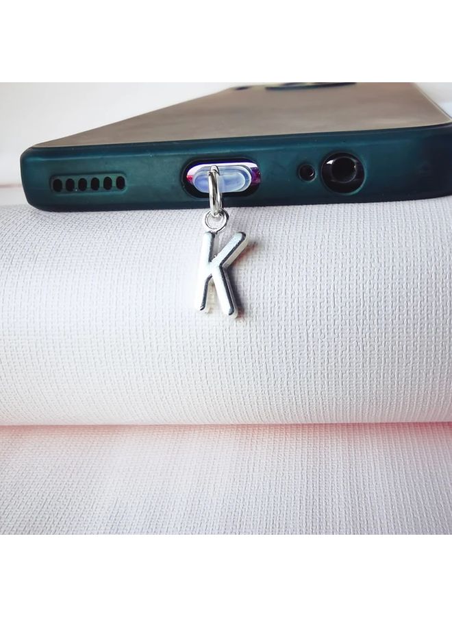 Type C Phone Dust Plug T Letter Pendant Gift For Friends Classmates Couples - Image 2