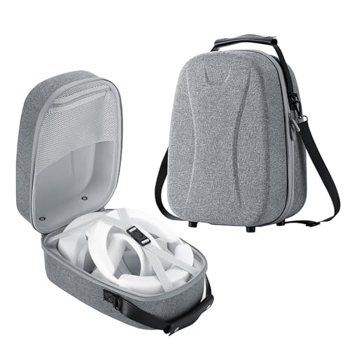 AceGamer Carrying Case For PSVR2 – Lightweight Travel Storage for PlayStation VR2 Headset, Controllers & Accessories | Custom Fit, Odor-Free & Scratch-Resistant Design - Image 1