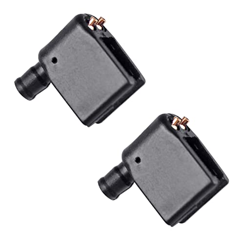 Xislet Upgraded 2 Pack Aimable Brass Windshield Washer Wiper Arm Nozzles Compatible with Mercedes and Dodge Sprinter Van RV Truck Wiper Sprayer Replace 47191/68017440AA - Image 5