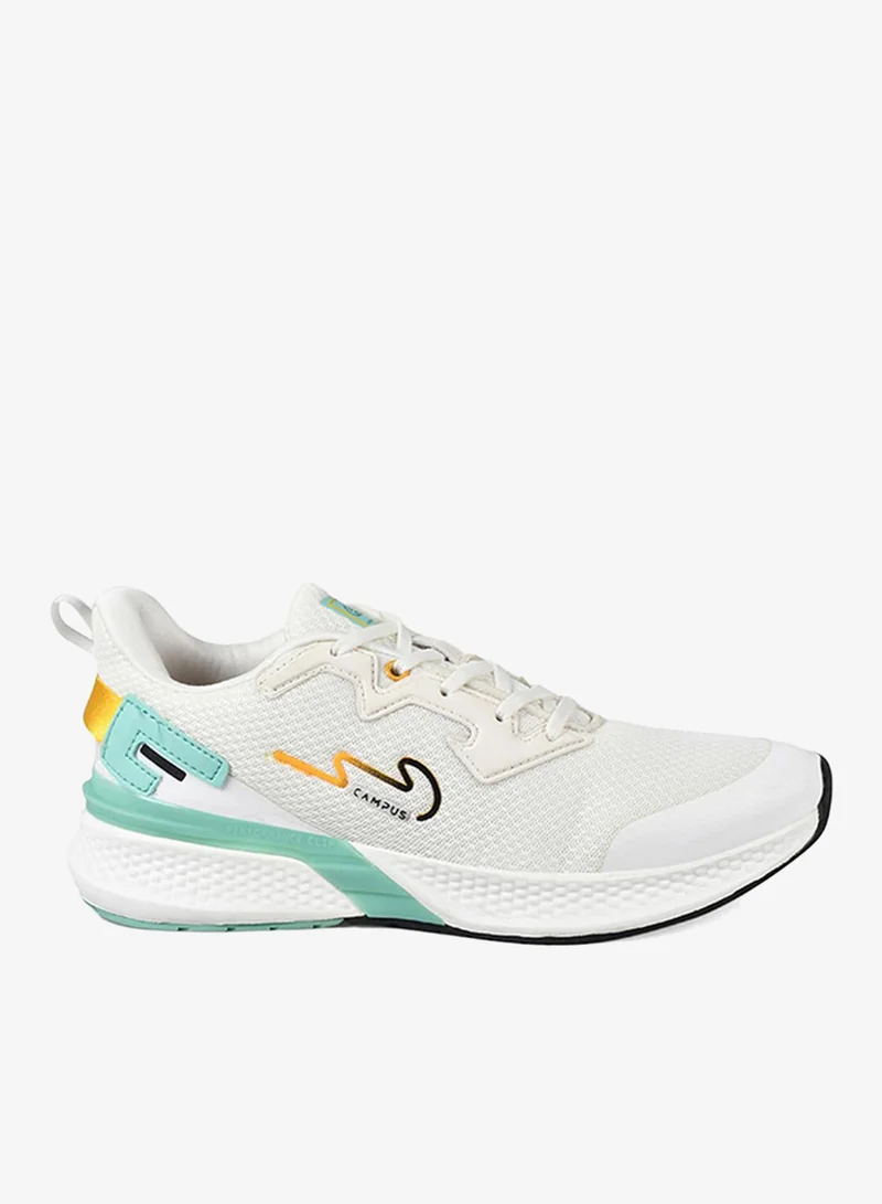 Campus Off White Men Camp Paul Pu Cushion Lace-Up Running Shoes-Off White for Men | Best Price UAE