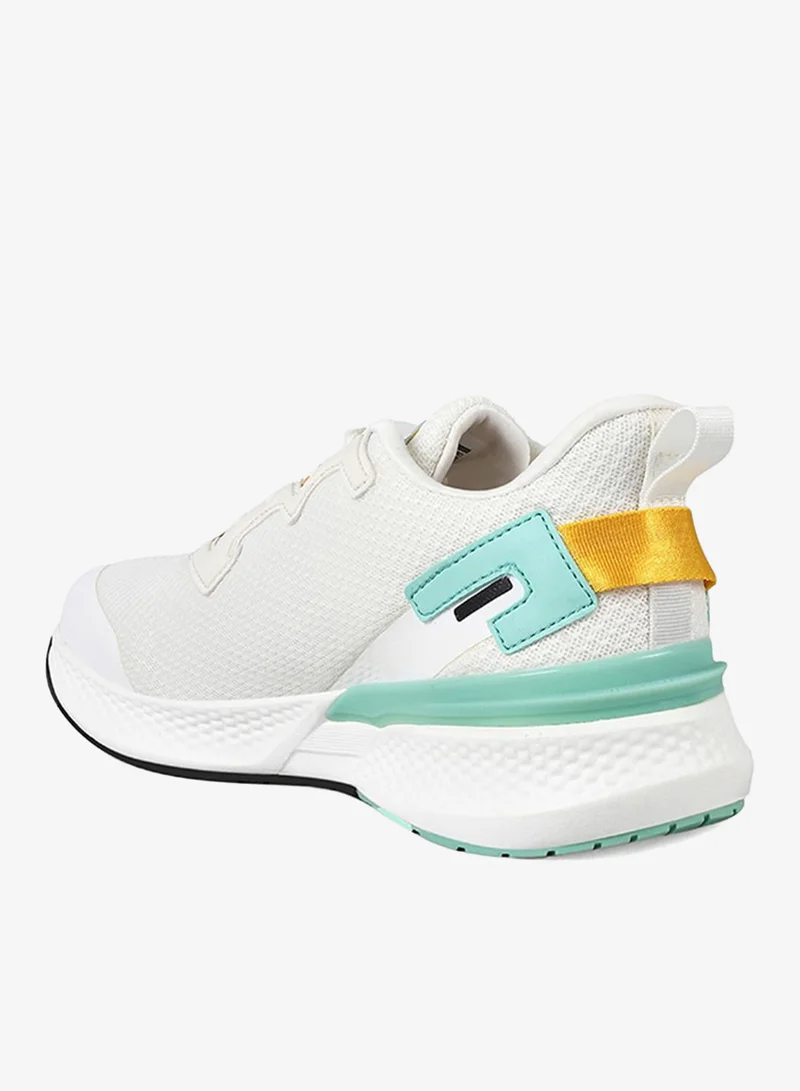 Campus Off White Men Camp Paul Pu Cushion Lace-Up Running Shoes-Off White for Men | Best Price UAE