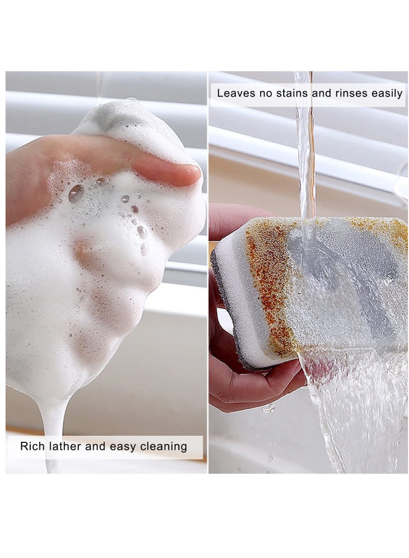 Excefore Dishwashing Sponge, Kitchen Cleaning Sponges, Odor-Free Scouring Pad, Non Scratch Sponge Wipes Suitable for Travel Apartments, 24 Pack - Image 3