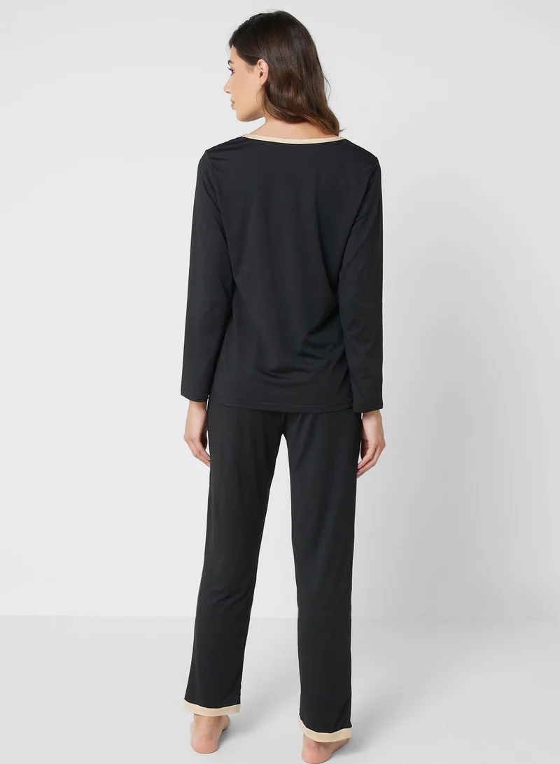 Ginger Basic Pyjama Set