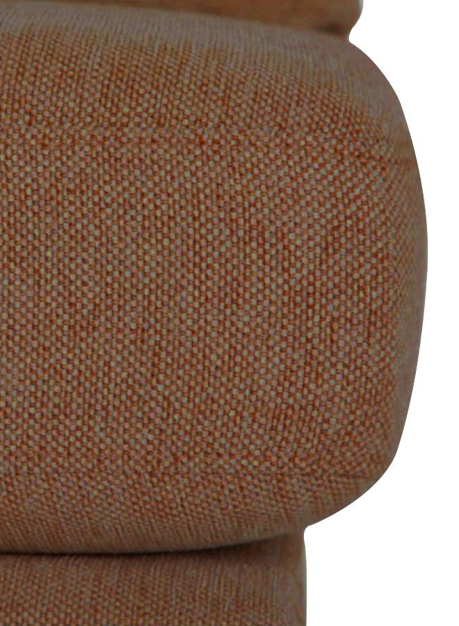 House One Right Corner Sofa with Left Armrest Upholstered in Linen - Brown - Image 5