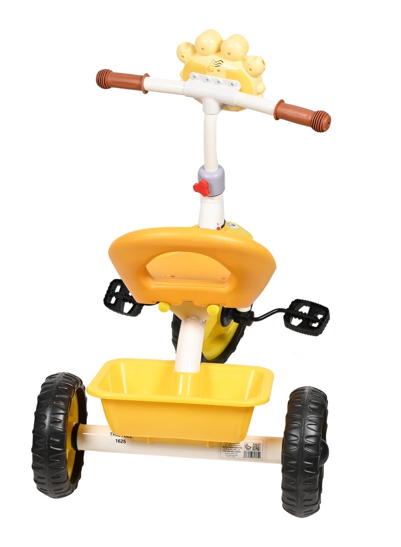 كيكو دراجة ثلاثية العجلات للأطفال مزودة بأضواء وموسيقى وفقاعات - Image 3