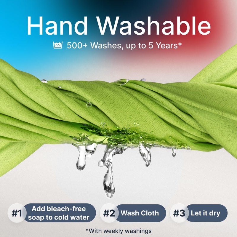 Koala Lifestyle Koala Lens Cleaning Cloth | Japanese Microfiber | Glasses Cleaning Cloths | Eyeglass Lens Cleaner | Eyeglasses, Camera, VR/AR Headset, and Screen Cleaner | Black & Green (Pack of 12)  - Image 4