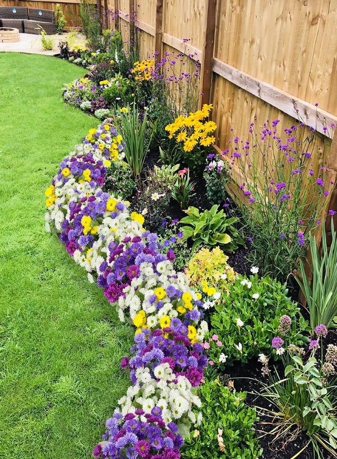 GhuaH 3 Pcs Artificial Flowers for Outdoors Silk Flowers UV Resistant Faux Flowers for Outdoor Planters Realistic Spring Decor Artificial Dahlia Flowers for Front Door Porch Patio Balcony Yard Mix - Image 5