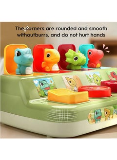 LENND Smart Novelty Baby Pop Up Toy - Dinosaur Theme Pop Up Baby Toy Animals - Pop Up Toys for Toddlers 18 Months +, Educational Montessori Toy for Babies  - Image 4