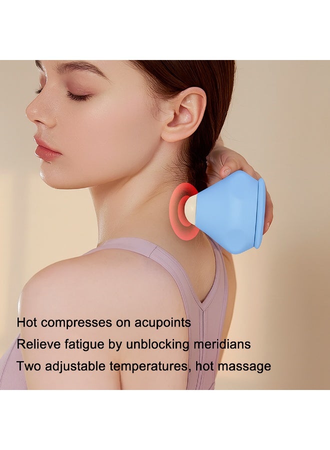 Portable Wall-Mounted Electric Massager for Neck, Shoulder, Back & Foot Sole Relief - Image 3