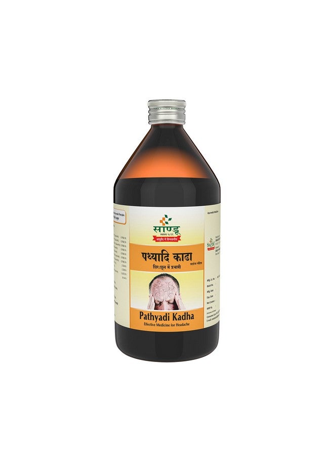SANDU Pathyadi Kadha (450 Ml) - Image 1