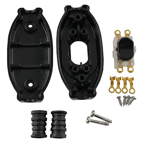 AXLIZER 2PCS Outdoor Dustproof Rocker Switch, Waterproof Switch, Appliance Switch, Inline ON/Off Rocker Switch - Image 2